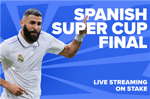 stake spanish super cup final live stream